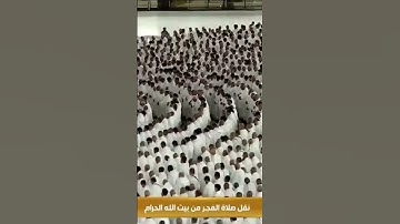 (إن وعد الله حق) تلاوة من صلاة الفجر بالمسجد الحرام الأول من ذو القعدة 1444 بصوت الشيخ ياسر الدوسرى