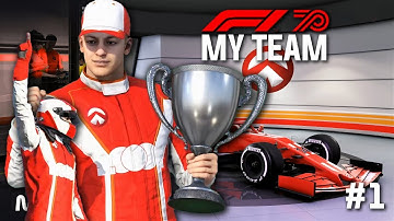 F1 2020 MY TEAM CAREER Part 1: COCKPIT & NO COMMENTARY