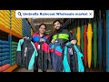 umbrella raincoat wholesale market in mumbai | cheapest raincoat in mumbai🔥raincoat market in mumbai