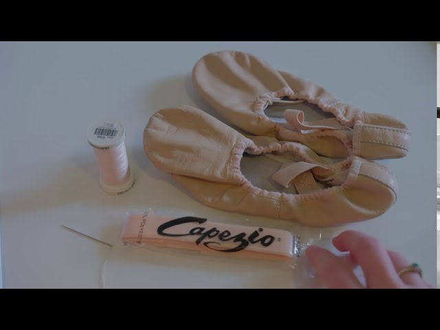 How to sew elastic onto Ballet shoes: A Step-by-Step Guide with Video –  Kiddie Majigs