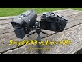 Sony AX33 и Panasonic Lumix G80: Какую камеру выбрать?