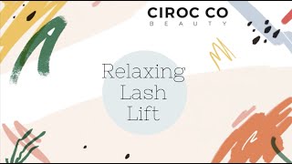 Relaxing a Lash Lift- DONT WORRY ITS EASY!!!!!!