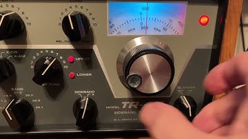 Drake TR-4C ham radio by AD4DQ