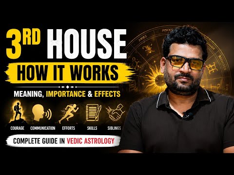 3rd House Secrets Explained | The Real Meaning of the 3rd House in Vedic Astrology