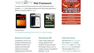 Программируем на web2py и пьем сок!
