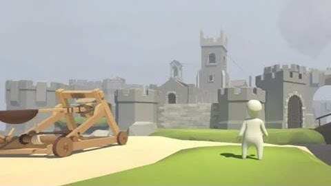 Human Fall Flat WALKTHROUGH. PART : 4 CASTLE LEVEL ON MOBILE/EVIL ALIVE.