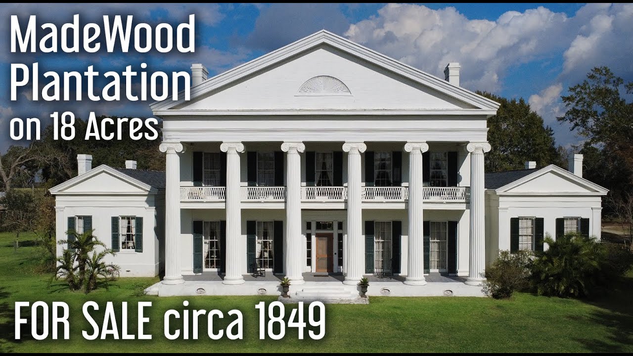 FOR SALE! Madewood Plantation & 18 Acres 