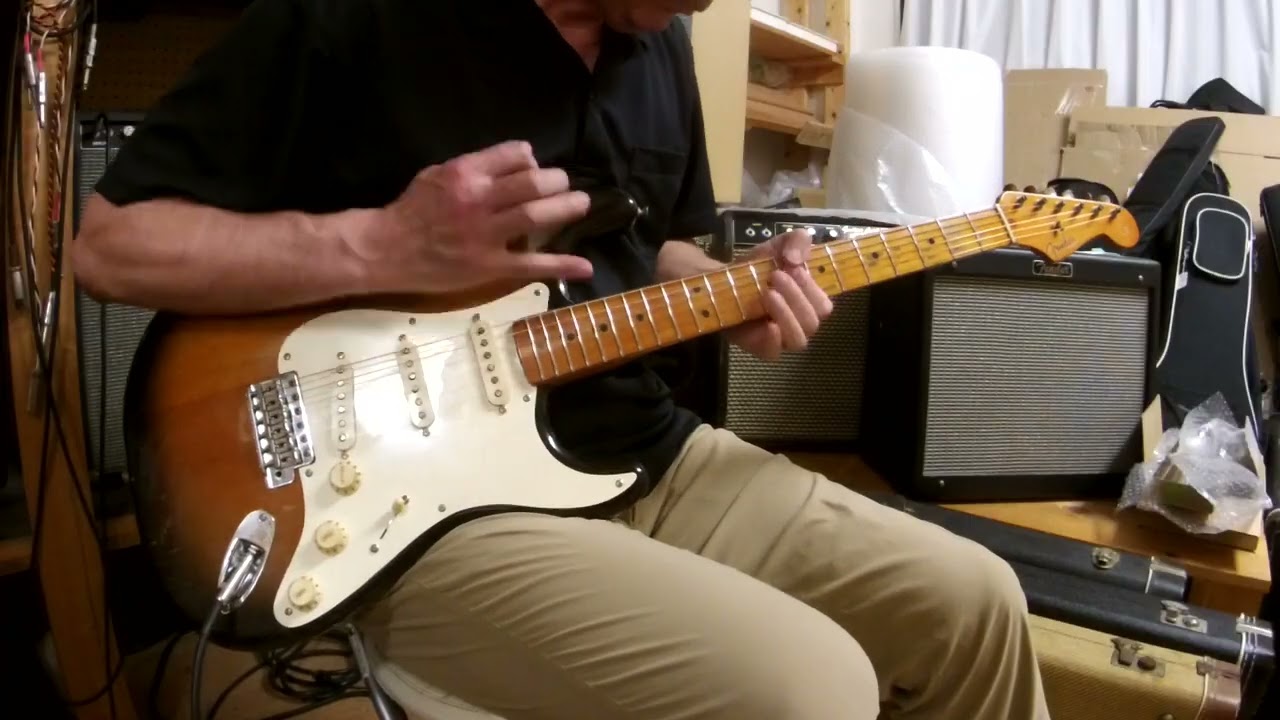Fender American Vintage 57 Stratocaster 1986年製 オーバーホール後