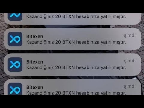 Kazandım 2250 Tl Bitexen Borsası gerçekten Ek gelir #borsa #airdrop #bitexen