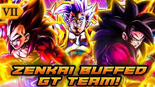 THE FORGOTTEN TAG REVISITED! PROVIDING GT ZENKAI BUFFS! ARE THEY GOOD? | Dragon Ball Legends PvP