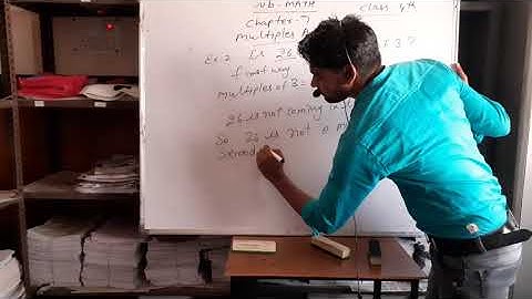 Class 4 th math chapter 7 topic multiples and factors  Ex.7.1 part-1