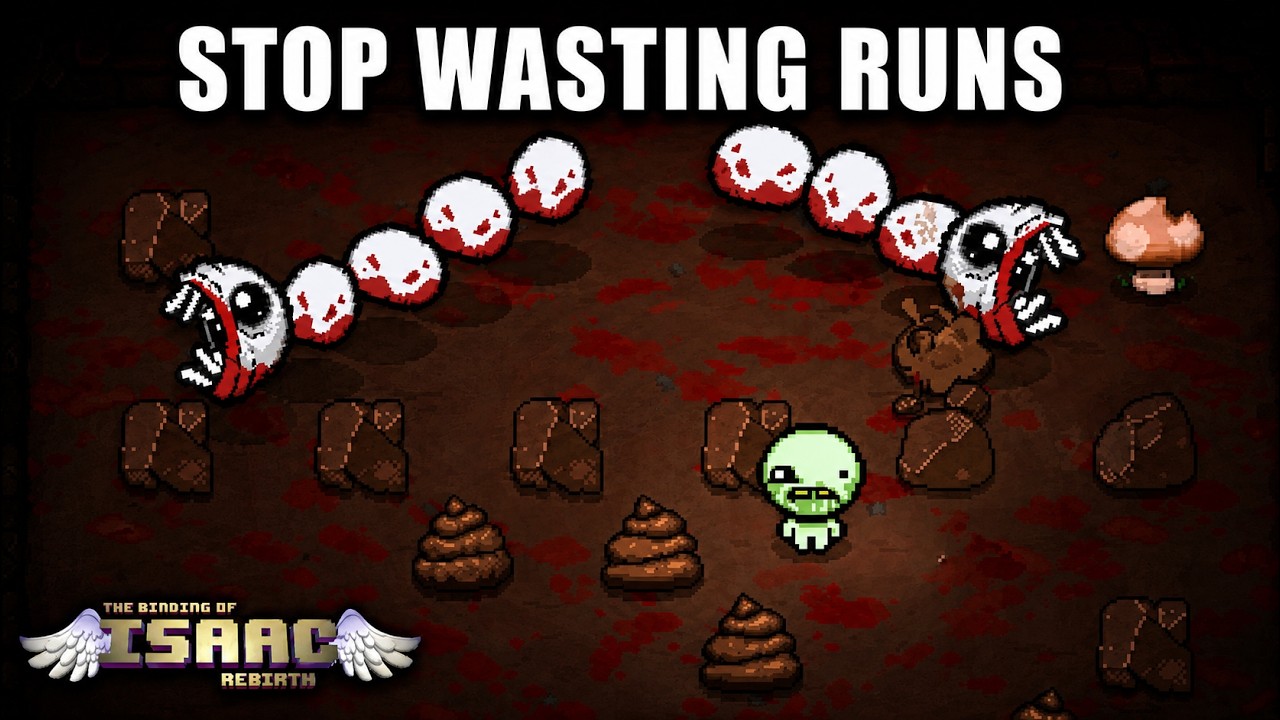 The Binding of Isaac: Rebirth – 10 Advanced Tips Every … — Transcript