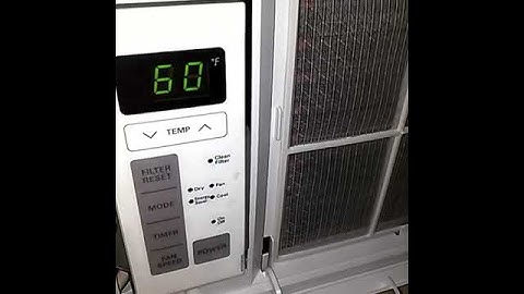 Quieter window air conditioner tips LG