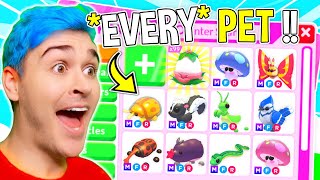 Unlocking *EVERY* GARDEN EGG PET In Adopt Me !! Roblox Adopt Me *SECRET* Legendary Pet REVEAL