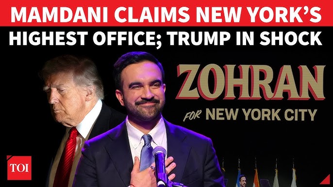 Mamdani CRUSHES Trump’s ‘Ego’ With New York Win; Becomes First South Asian NYC Mayor