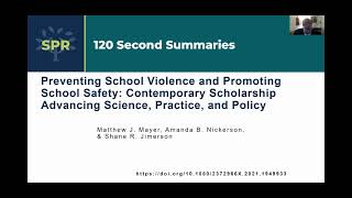 Preventing School Violence and Promoting School Safety - Mayer et al - SPR120SS