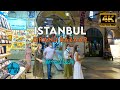 ⁴ᴷ⁵⁰ ISTANBUL WALK 🇹🇷 Walking in Kapalı Çarşı(Grand Bazaar) at The Weekday.