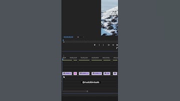 EASILY Close GAPS Between Clips In Premiere Pro #shorts