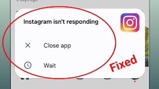 Instagram Isnt Responding Problem How To Fix Instagram Isnt Responding Problem On Android