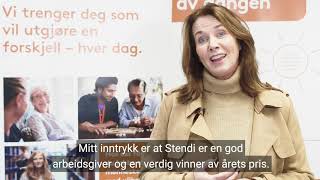 Stendi er Ringer i vannet vinner i 2020
