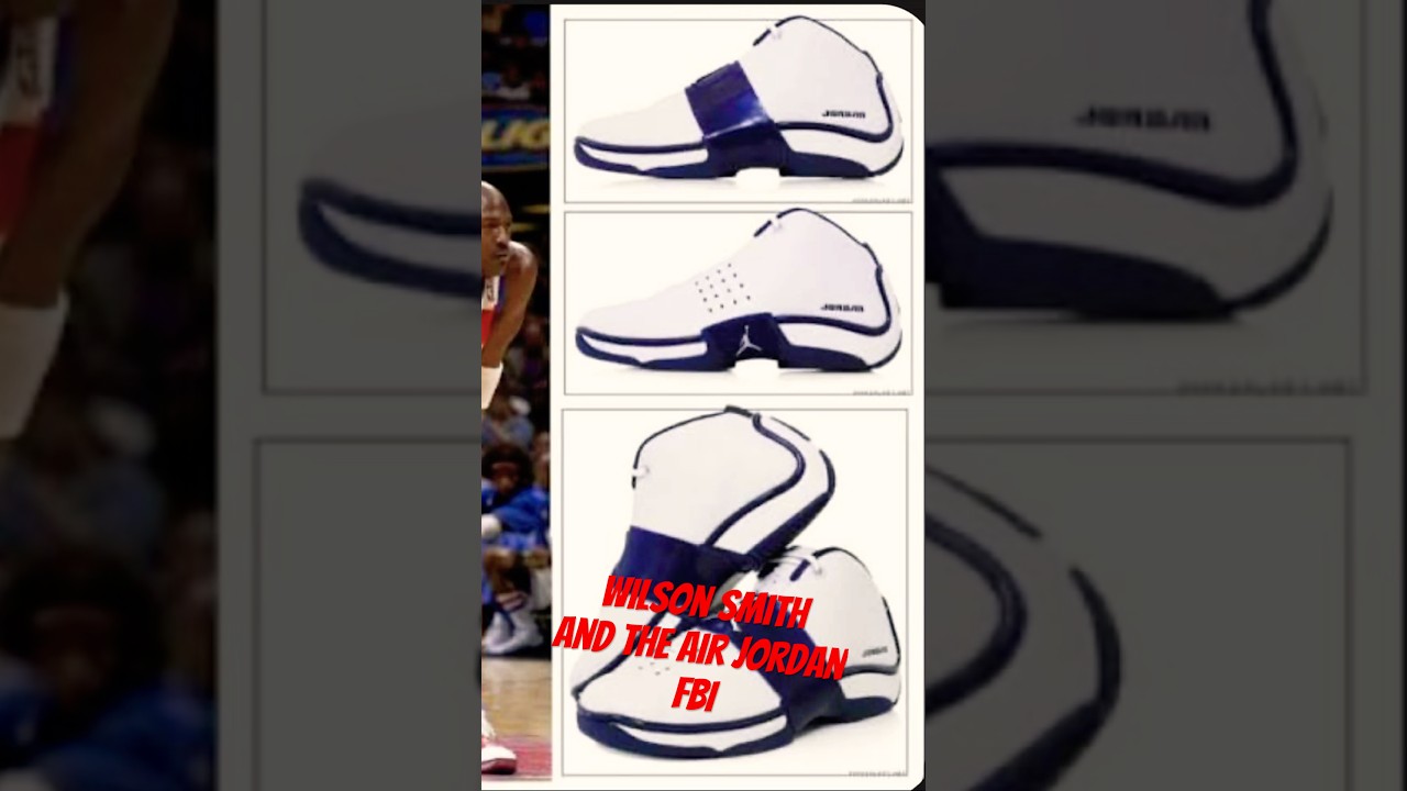Уилсон Смит разработал кроссовки Air Jordan FBI и объяснил, что Майкл Джексон носил их, будучи во...