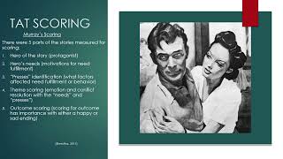 The Thematic Apperception Test Tat