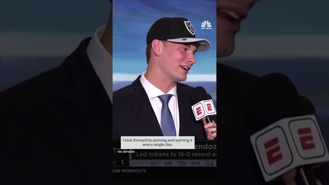 Fernando Mendoza selected first overall in NFL draft