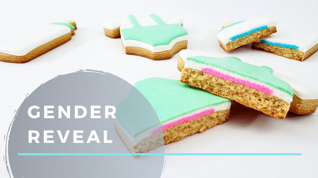 How to make EASY GENDER REVEAL COOKIES