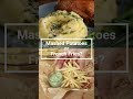 Mashed potatoes vs potatoes fries which one tastes better please comment and tell us 