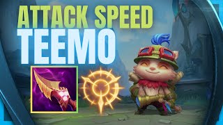 Attack Speed Teemo Top Lane - E Max with Press the Attack & Nashor's Tooth - Teemo Gameplay s11