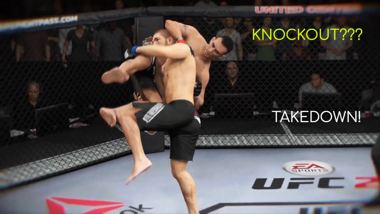������ Tony Ferguson vs. ������ Khabib Nurmagomedov (EA sports UFC 2) - YouTube