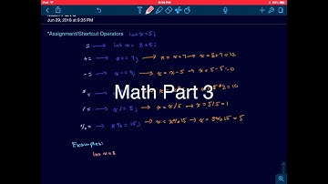 Assignment and Shortcut Operators in Java