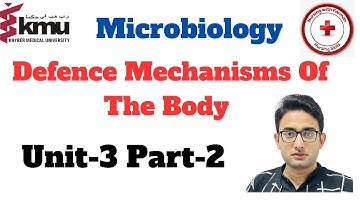 Defence Mechanism of the Body | Microbiology Unit-3 Part-2 | Lecture with MCQS Pattern.