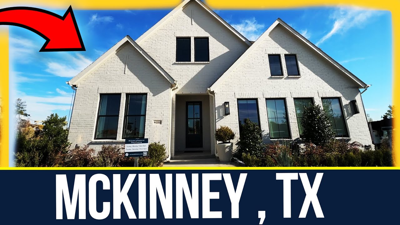 McKinney TX New Homes For Sale in (New COMMUNITY) YouTube