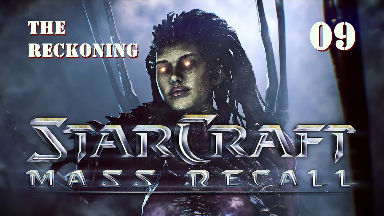 The Reckoning Hard Walkthrough | StarCraft Mass Recall Queen of Blades Mission 09