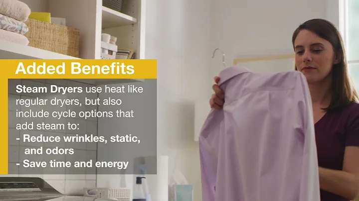 What are the Benefits of a Whirlpool® Steam Dryer?