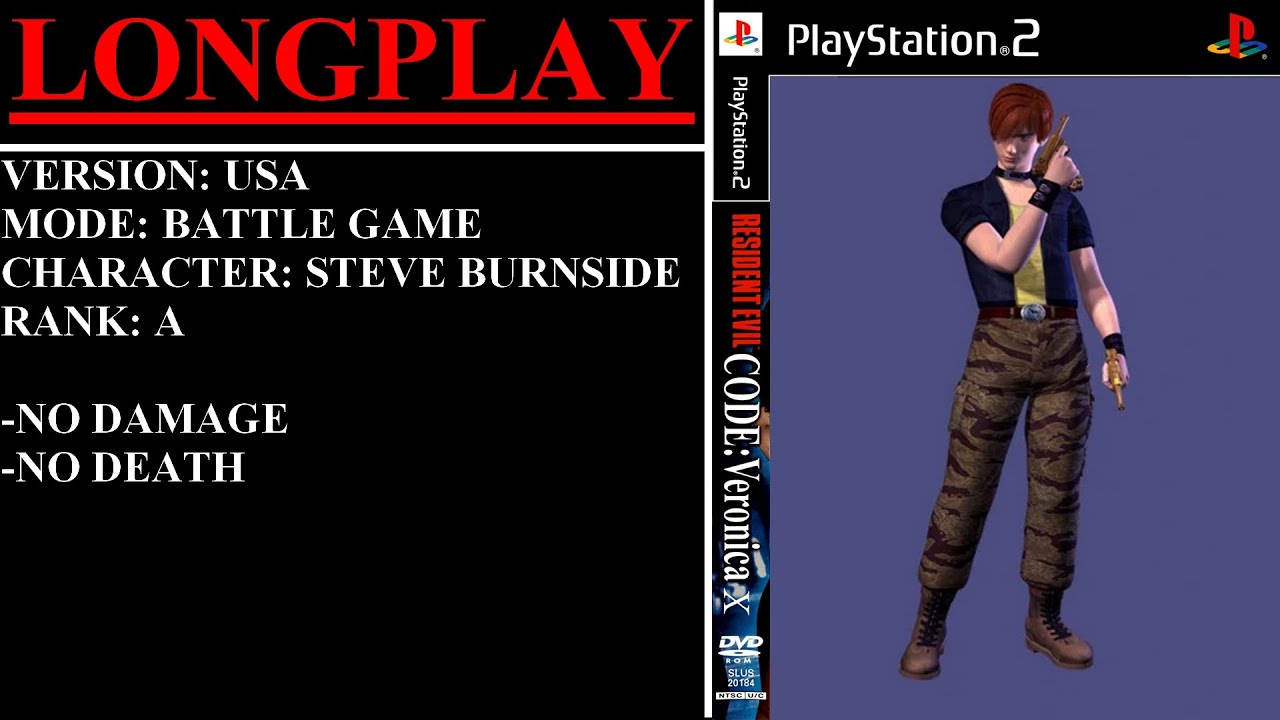 Resident Evil Code Veronica X Saving Steve Guide 