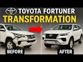 "Toyota Fortuner Transformation 🔥 From Stock to Street Beast!"