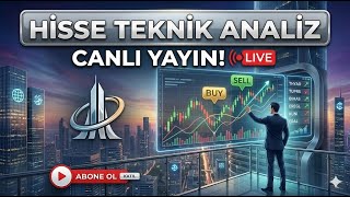 Hisse Teknik Analiz Canlı Yayın - #thyao #sasa #aagyo #kontr #tera #tehol