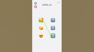 Emoji Puzzle! 😎 24 Level Gameplay Walkthrough | Best Android, iOS Games #shorts