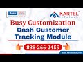 Cash Customer Transaction &amp; Pricing Window - Busy Accounting Software Add-On