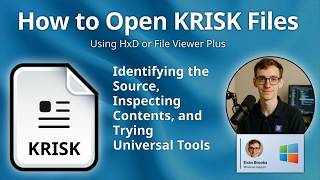 How to Open KRISK Files (Unknown Format)