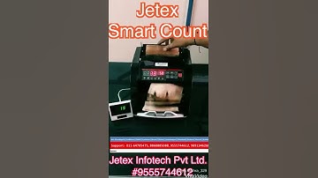 Note Counting Machine- Jetex Smart Count