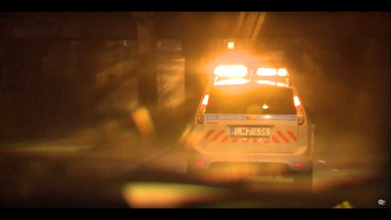 9.tv - Biztonsági Zóna - Éjszakai műszak ferencvárosi polgárőrökkel és rendőrökkel