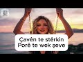 كراؤكي كرمانجي اجمل وردة تركية KARAOKE REMIX 