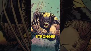 Is Wolverine stronger without the adamantium skeleton? #marvel #shorts