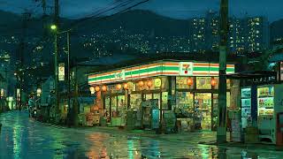 Tokyo After Midnight 🌙 Cozy Lofi Rain In Japan For Sleep  Focus &amp; Relaxation