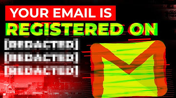 Reveal Social Media Accounts Linked to an Email