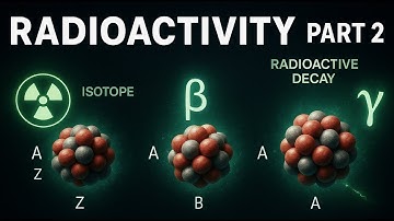 Radioactivity Part 2 | Alpha, Beta & Gamma Explained | Atomic Structure