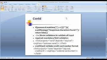 Secure Coding in JAVA - Improve security in your web applications